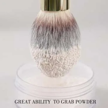 BEILI 15Pcs Premium Makeup Brush Set for All Skin Types