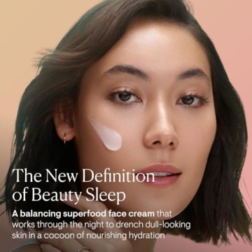 ELEMIS Superfood Midnight Facial, Moisturizer Face Cream, Hydrating Face Moisturizer for Dry Skin, Firming Facial Cream, Camu Camu & Vitamin C Cream