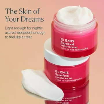 ELEMIS Superfood Midnight Facial, Moisturizer Face Cream, Hydrating Face Moisturizer for Dry Skin, Firming Facial Cream, Camu Camu & Vitamin C Cream