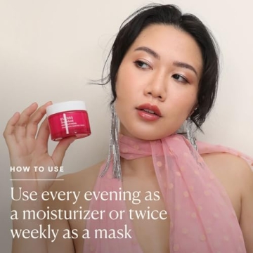 ELEMIS Superfood Midnight Facial, Moisturizer Face Cream, Hydrating Face Moisturizer for Dry Skin, Firming Facial Cream, Camu Camu & Vitamin C Cream