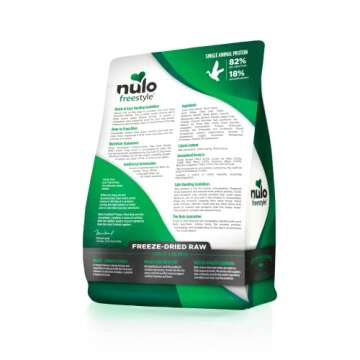 Nulo Freestyle Freeze-Dried Raw, Ultra-Rich Grain-Free Dry Dog Food for All Breeds and Life Stages w...