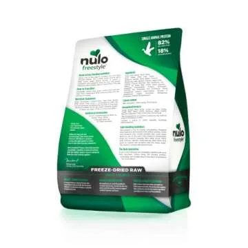 Nulo Freestyle Freeze-Dried Raw, Ultra-Rich Grain-Free Dry Dog Food for All Breeds and Life Stages w...