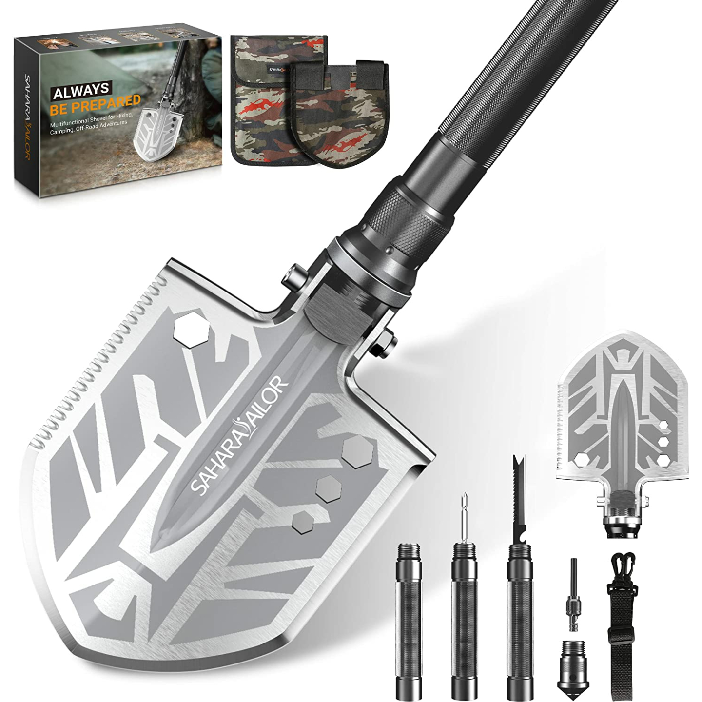 Sahara Sailor Tactical Folding Shovel - 23 in 1 Gear