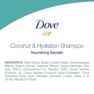 Coconut Hydration Shampoo 6 Count for Dry Hair