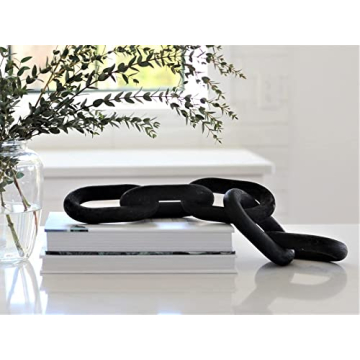 Elegant 22" Wood Chain Decor - Versatile Home Accessory