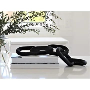 Elegant 22" Wood Chain Decor - Versatile Home Accessory