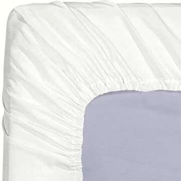 Utopia Bedding Queen Fitted Sheet - Bottom Sheet - Deep Pocket - Soft Microfiber - Shrinkage and Fade Resistant - Easy Care -1 Fitted Sheet Only (White)