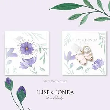 ELISE & FONDA CP216 USB Charging Port Anti Dust Plug Tiny Butterfly Pendant Phone Charm for iPhone 11/ XS MAX/XR/X/8 Plus/7/6S/8/SE iPad iPod (Pink)