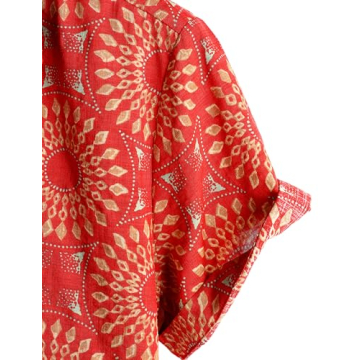 VATPAVE Casual Hawaiian Floral Shirts for Men - Summer Style