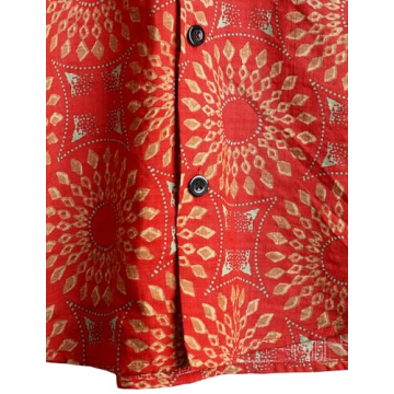 VATPAVE Casual Hawaiian Floral Shirts for Men - Summer Style
