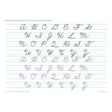 School Zone - Cursive Writing Workbook - 32 Pages, Ages 8 to 10, 3rd Grade, 4th Grade, Practice Handwriting, Tracing, Letters, and More (School Zone I Know It!® Workbook Series)