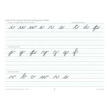 School Zone - Cursive Writing Workbook - 32 Pages, Ages 8 to 10, 3rd Grade, 4th Grade, Practice Handwriting, Tracing, Letters, and More (School Zone I Know It!® Workbook Series)