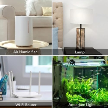 HBN Indoor Dual Outlet Timer - Easy 24 Hour Scheduling