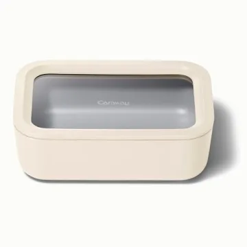 Caraway Glass Food Storage Containers - 6.6 Cup, Non-Toxic, Stylish and Safe!