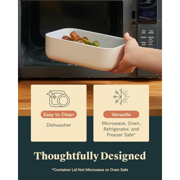 Caraway Glass Food Storage Containers - Elegant & Eco-Friendly