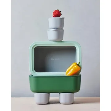 Caraway Glass Food Storage Containers - Elegant & Eco-Friendly