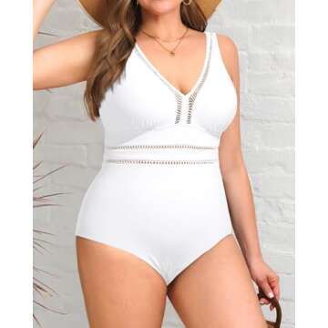 Daci Plus Size One Piece Swimsuit for All Sizes