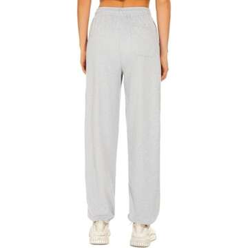 Choosefree Women's Lightweight Sweatpants Lounging Loose Yoga Pants with 3 Pockets