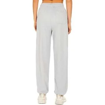 Choosefree Women's Lightweight Sweatpants Lounging Loose Yoga Pants with 3 Pockets