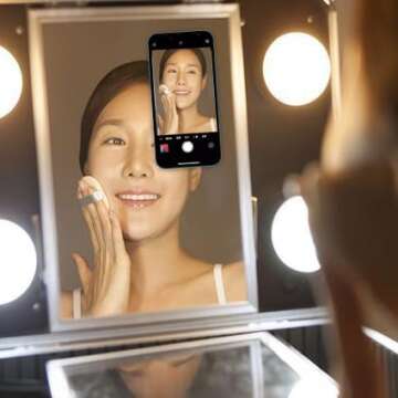 NTidea (2 Pack) Silicone Suction Phone Case Double-Sides Mount, Silicon Hands-Free Phone Accessory f...