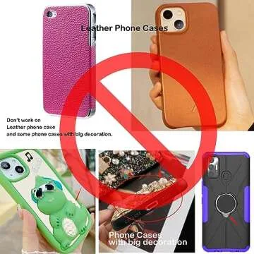 NTidea Double-Sided Suction Phone Holder for Creators