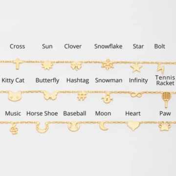 925 Sterling Silver Personalized Initial Necklace for Her