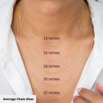 925 Sterling Silver Personalized Initial Necklace for Her