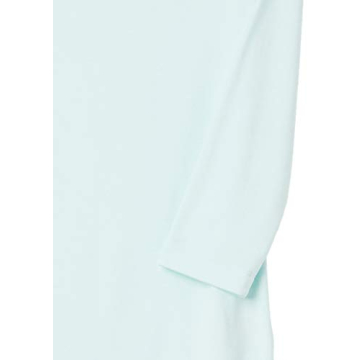 Amazon Essentials Aqua Blue Boat Neck T-Shirt