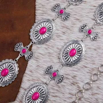 Stylish Adjustable Western Chain Belt for Women