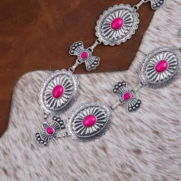 Stylish Adjustable Western Chain Belt for Women