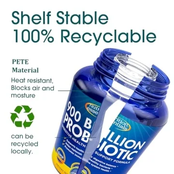 Vegan Probiotic for Digestive Health - 80% More Potent