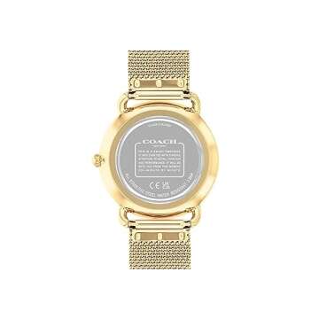 Coach Elliot Women's Watch | Elegant and Sophisticated Stles Combined | Premium Quality Timepiece for Everyday Wear | Water Resistant | (Model 14504208)