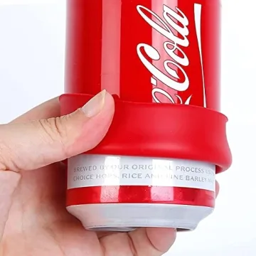 Soda-Like Can Covers - Silicone Sleeves, 4 Pack