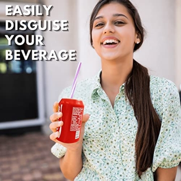 Soda-Like Can Covers - Silicone Sleeves, 4 Pack