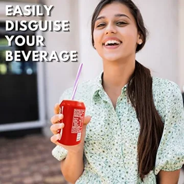 Soda-Like Can Covers - Silicone Sleeves, 4 Pack