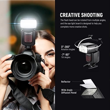 NEEWER NW665-C Speedlite Flash - Powerful & Versatile Lighting