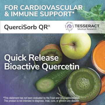 Tesseract Medical Research QuerciSorb QR Immune Support Supplement, Quick Release Quercetin, Support...