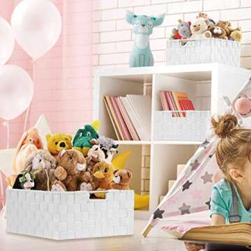 Sorbus 9-Piece Storage Baskets Set for Organized Living