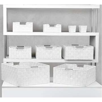 Sorbus 9-Piece Storage Baskets Set for Organized Living