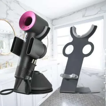 Foho Hair Dryer Holder for Dyson with Cable Organizer