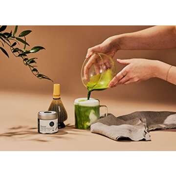 Matchaful - Kiwami Single Origin Ceremonial Matcha - Matcha Green Tea Powder from the hills of Shizuoka, Japan - Balanced with Notes of Floral, Honey, and Cream - 30g Tin