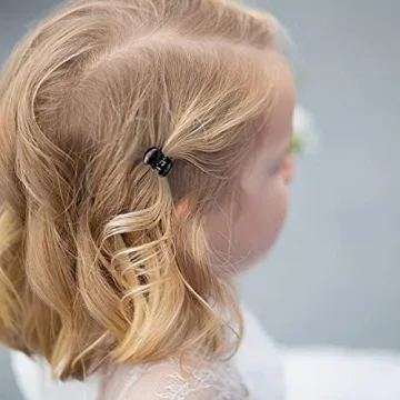 YOHAMA Durable Mini Hair Claw Clips for All Ages