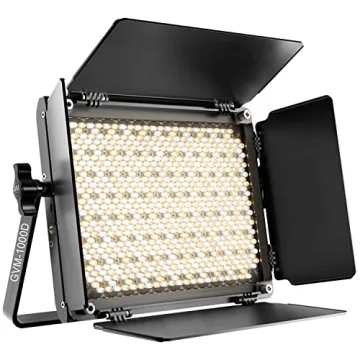 GVM RGB LED Video Light Kit for YouTube Studio & Photography