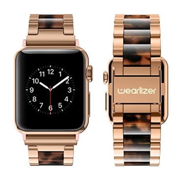 Stylish Wearlizer Tortoise Apple Watch Band for Everyone