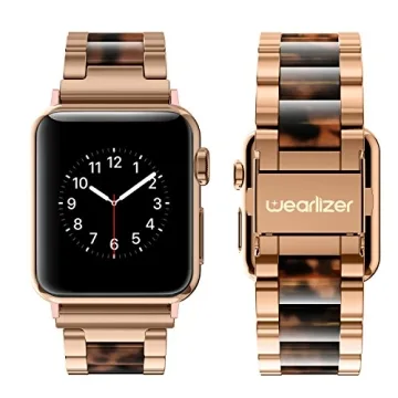 Stylish Wearlizer Tortoise Apple Watch Band for Everyone