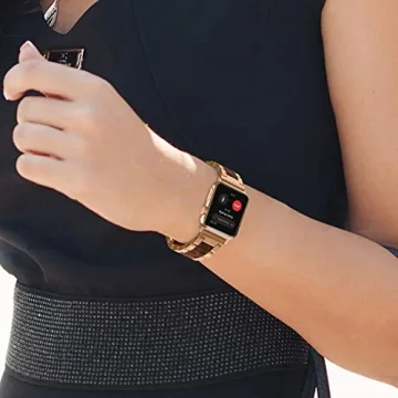 Stylish Wearlizer Tortoise Apple Watch Band for Everyone