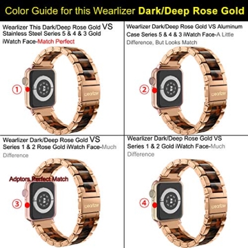 Stylish Wearlizer Tortoise Apple Watch Band for Everyone