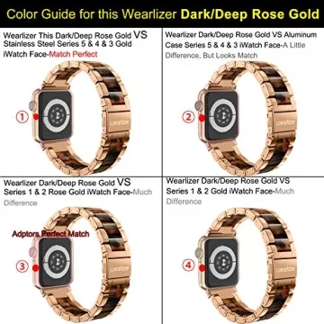 Stylish Wearlizer Tortoise Apple Watch Band for Everyone