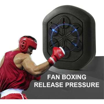 Smart Music Boxing Machine with Reaction Targets