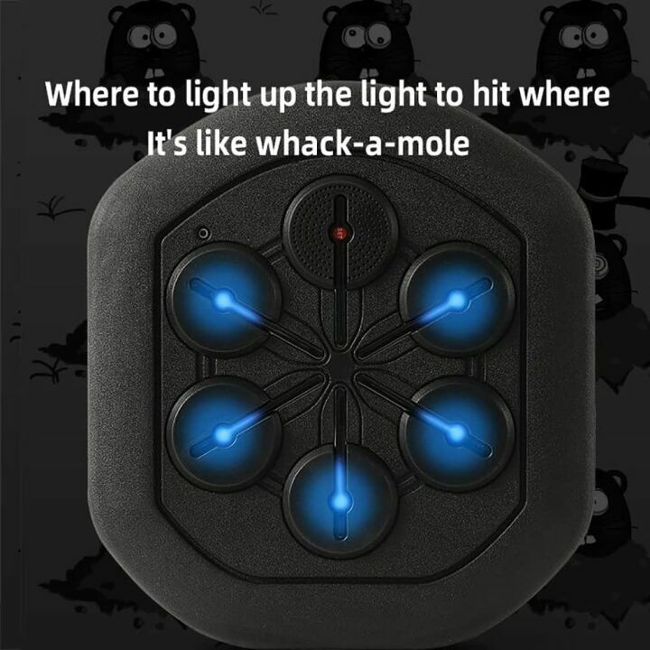 Smart Music Boxing Machine with Reaction Targets